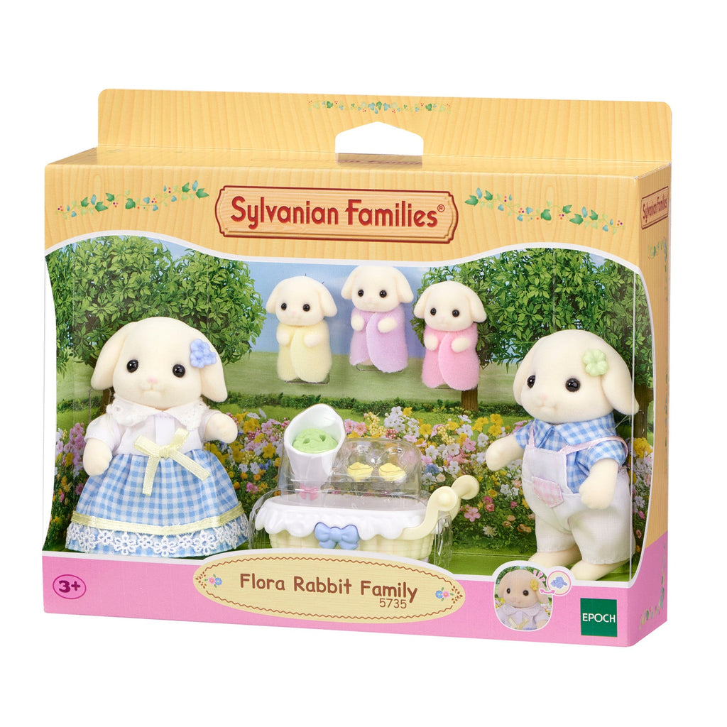Sylvanian Families Flora Rabbit Family - image 5