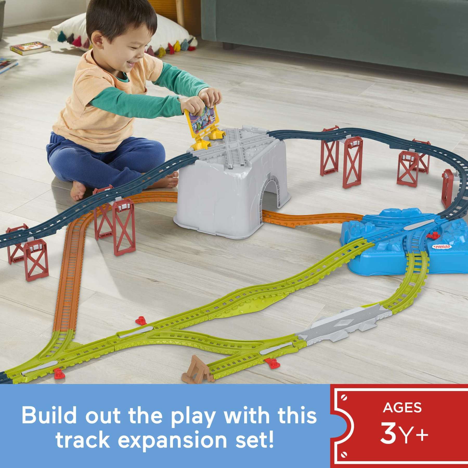 Thomas & Friends Connect & Build Track Bucket - Flemings Department Store