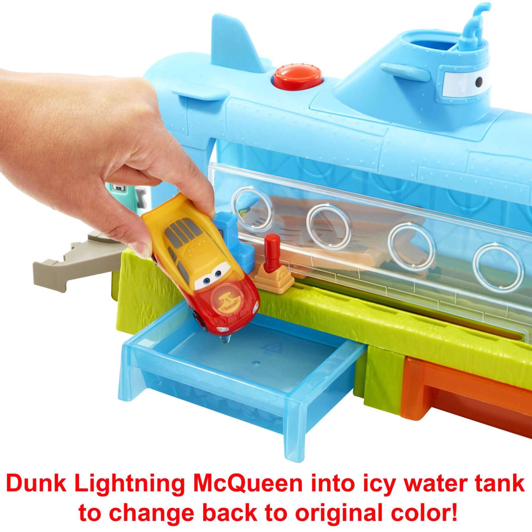 Cars Color Change Whale Car Wash Playset - Flemings Department Store