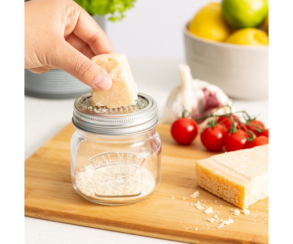 Storage Jar & Fine Grater Lid 0.25 Litre - Flemings Department Store