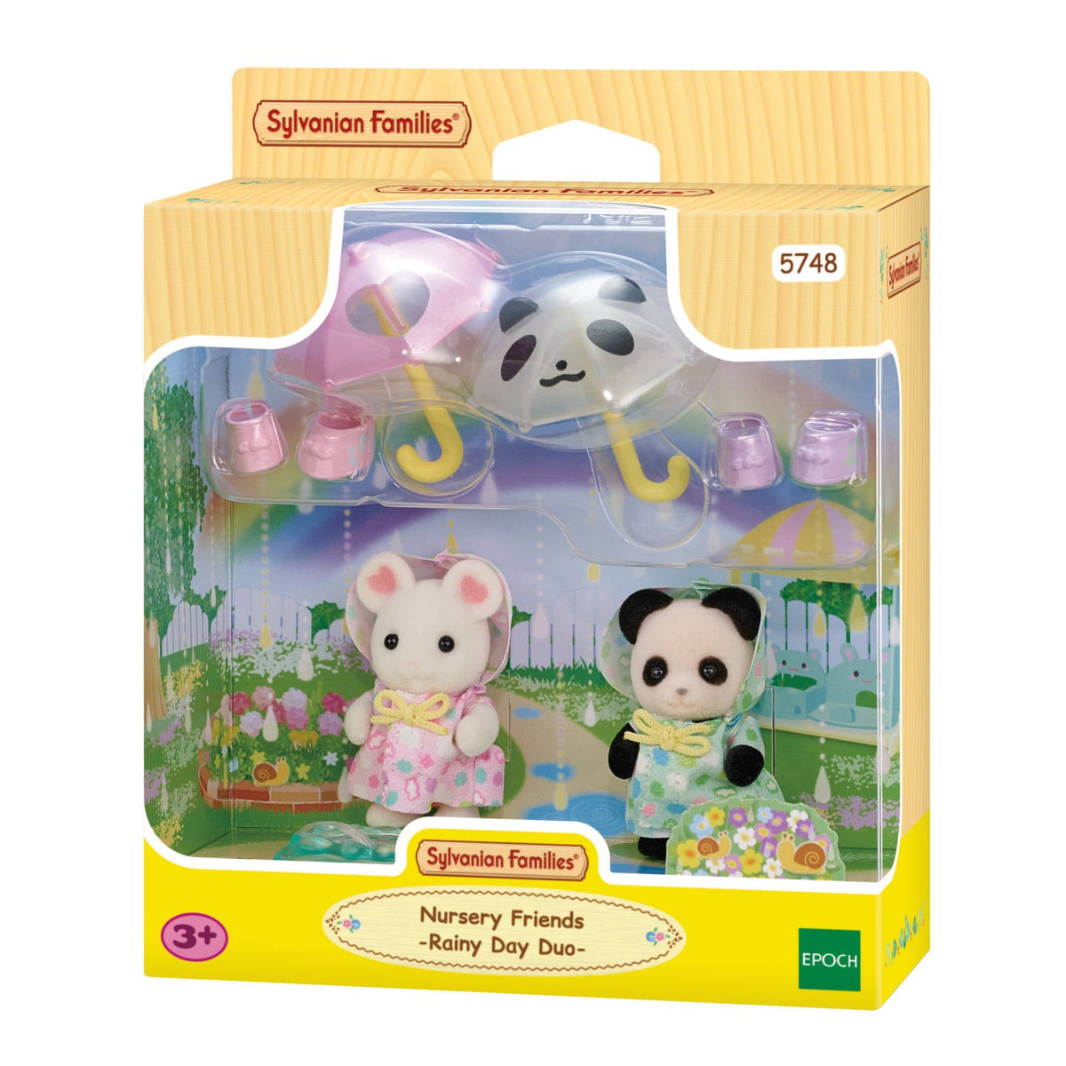 Sylvanian Families Nursery Friends - Rainy Day Duo - image 5