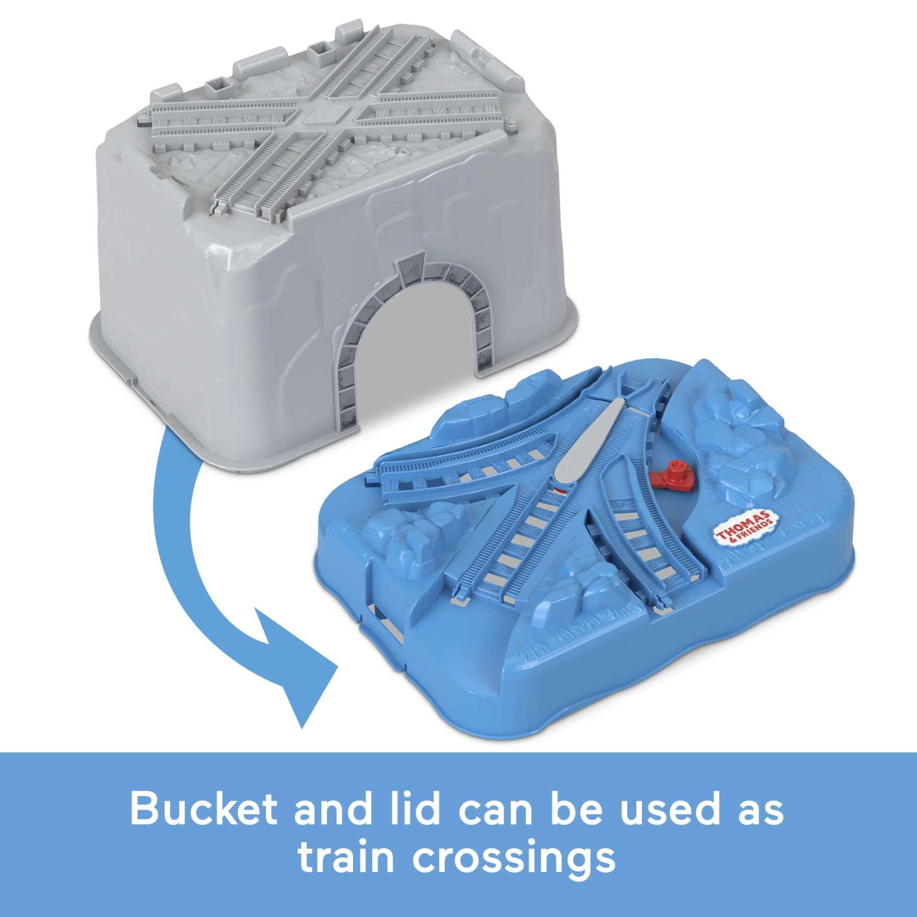 Thomas & Friends Connect & Build Track Bucket - Flemings Department Store
