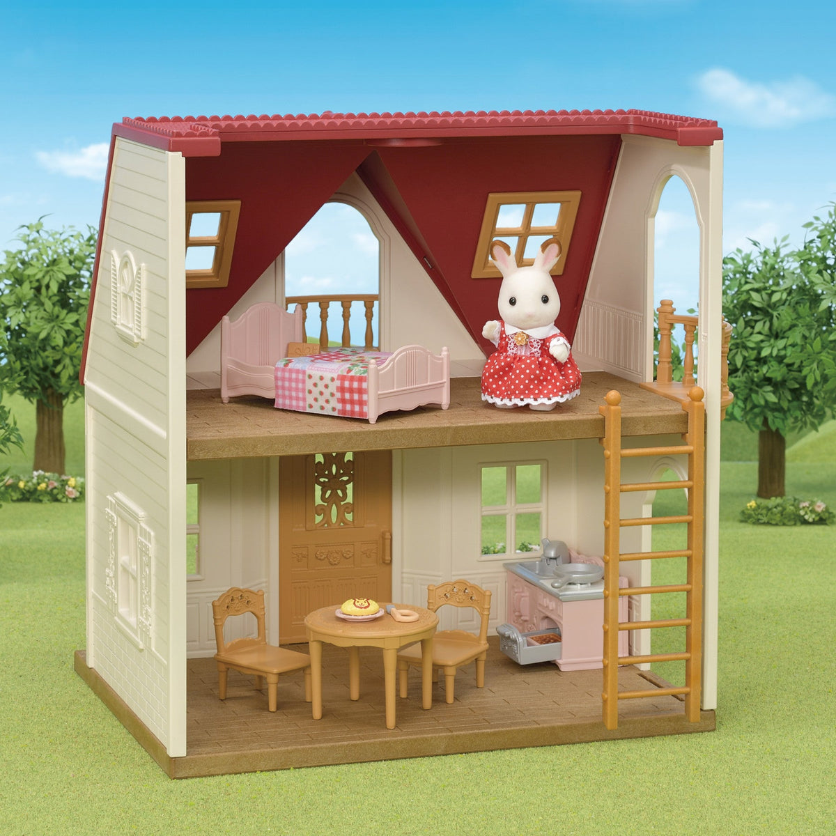 Sylvanian Families Red Roof Cosy Cottage Starter Home - image 2