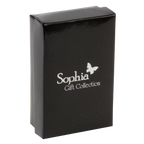 SOPHIA SILVERPLATED & EPOXY SQUARE TRINKET BOX BOW & CRYSTAL - Flemings Department Store