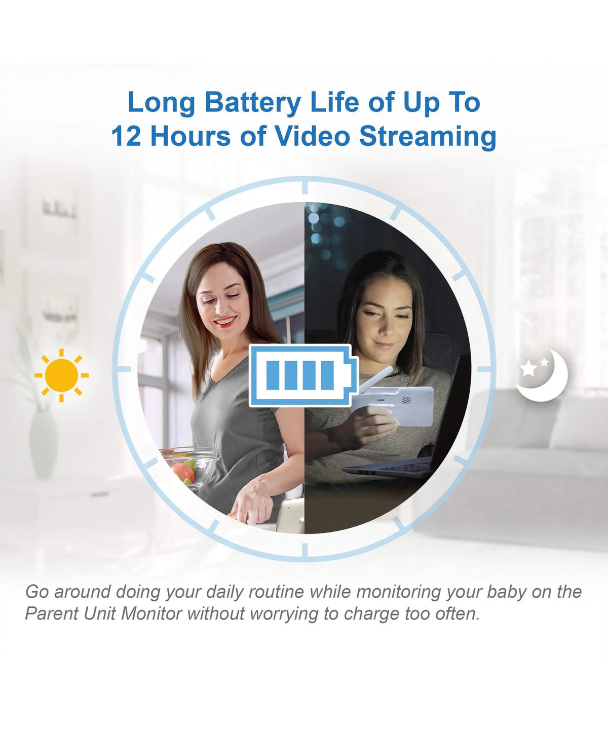 VTech RM5766HD Smart Wi-Fi Pan & Tilt Video Baby Monitor