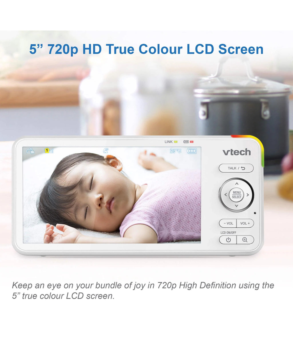 VTech RM5766HD Smart Wi-Fi Pan & Tilt Video Baby Monitor
