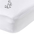 LittleBubz Waterproof Molton Mattress Protector |  Cot & Cot Bed Sizes