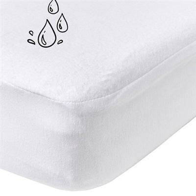 LittleBubz Waterproof Molton Mattress Protector |  Cot & Cot Bed Sizes