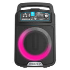 iDance Groove X1 Wireless Bluetooth Party Speaker with Lights & Microphone