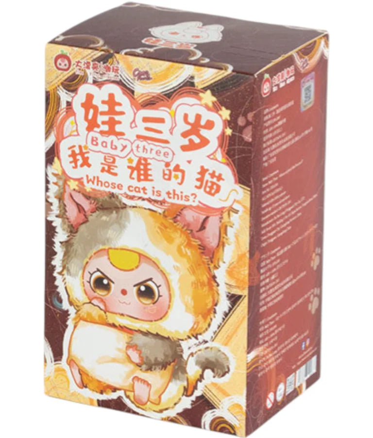 Baby Three Whose Cat Am I? Plush Blind Box – Mystery Plush