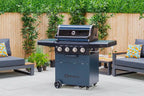 Sahara X450 Gas Barbecue | 4 Burner BBQ for Summer Entertaining