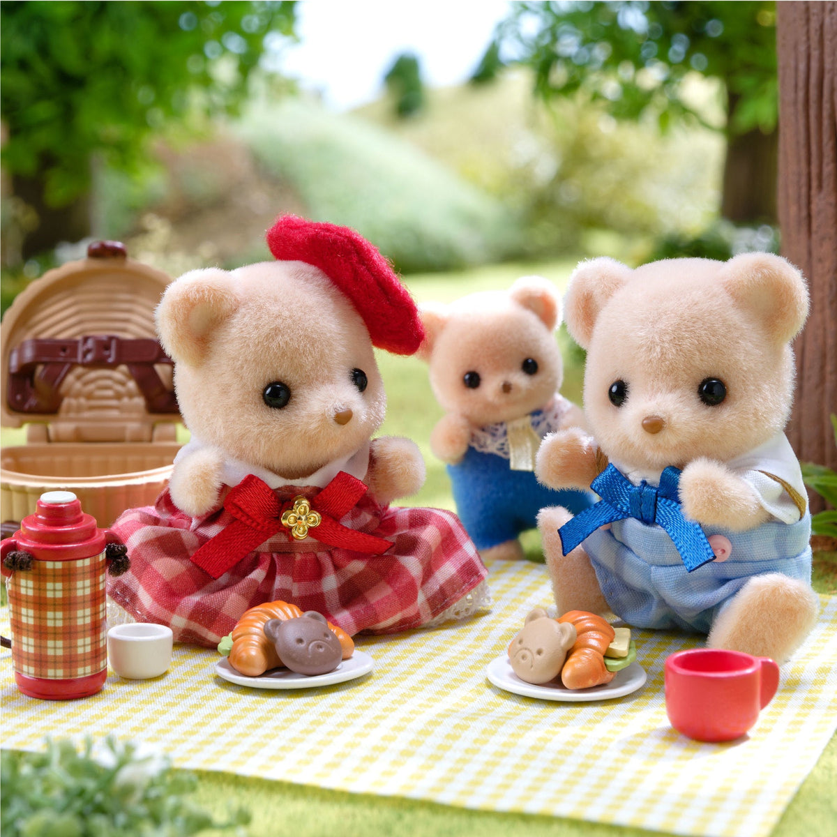 Sylvanian Families Biscuit Bear Sister & Brother - Delicious Picnic - image 3