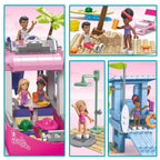 Barbie Malibu Dream Boat Building Kit Playset With 3 Micro-Dolls - Flemings Department Store