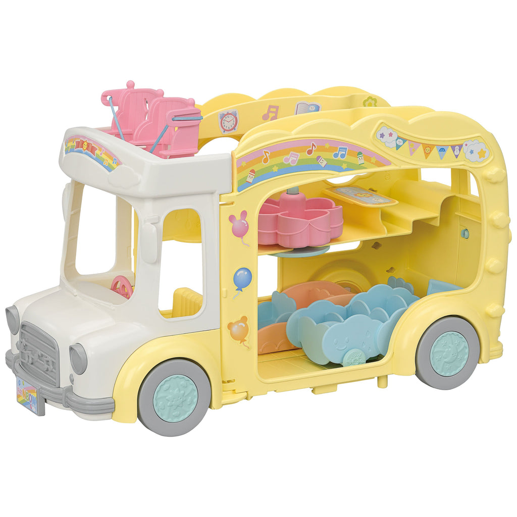 Sylvanian Families Rainbow Fun Nursery Bus