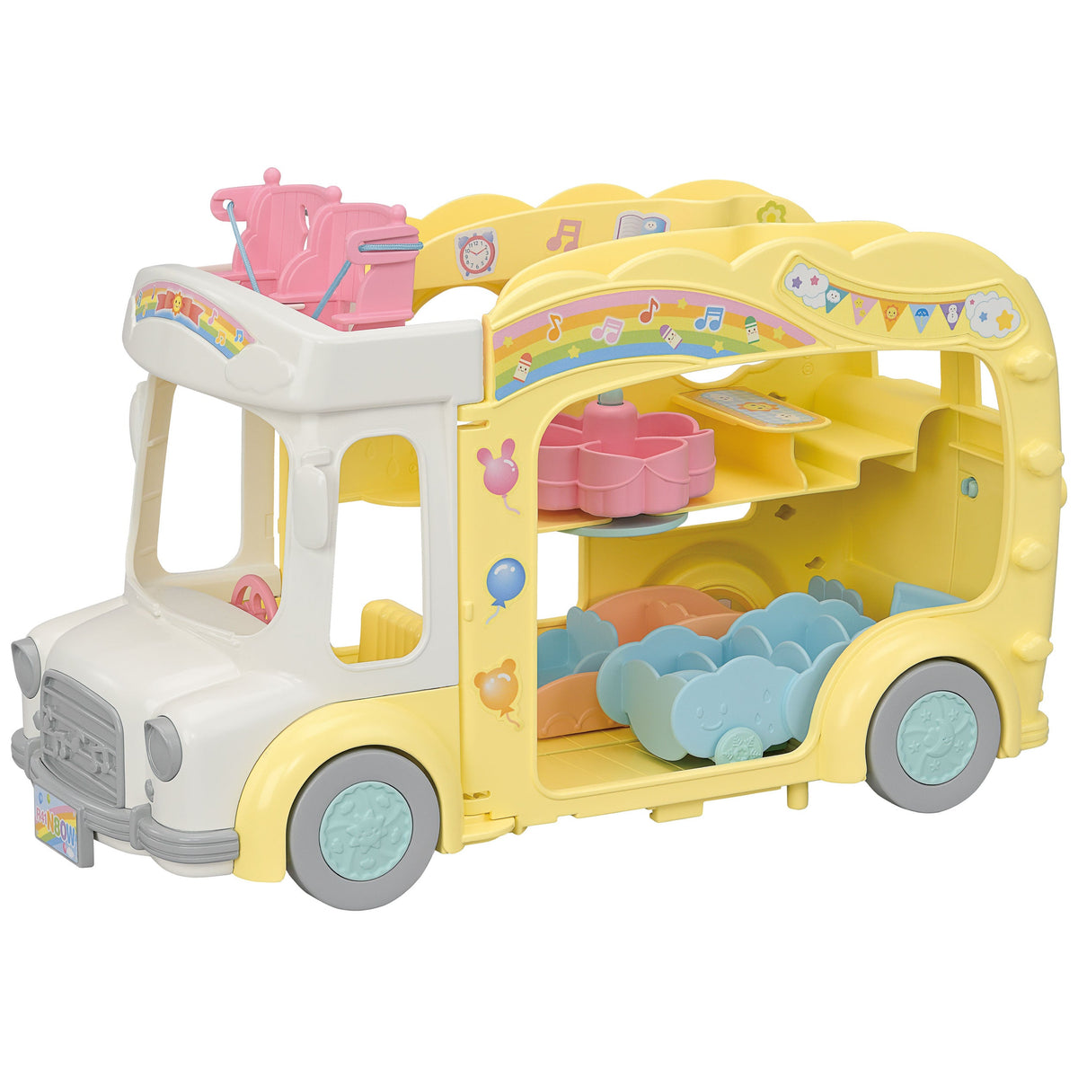 Sylvanian Families Rainbow Fun Nursery Bus