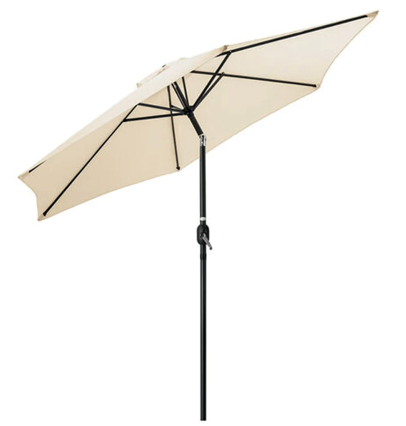 2.7m Cream Parasol