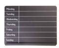 Weekly Planner Chalkboard