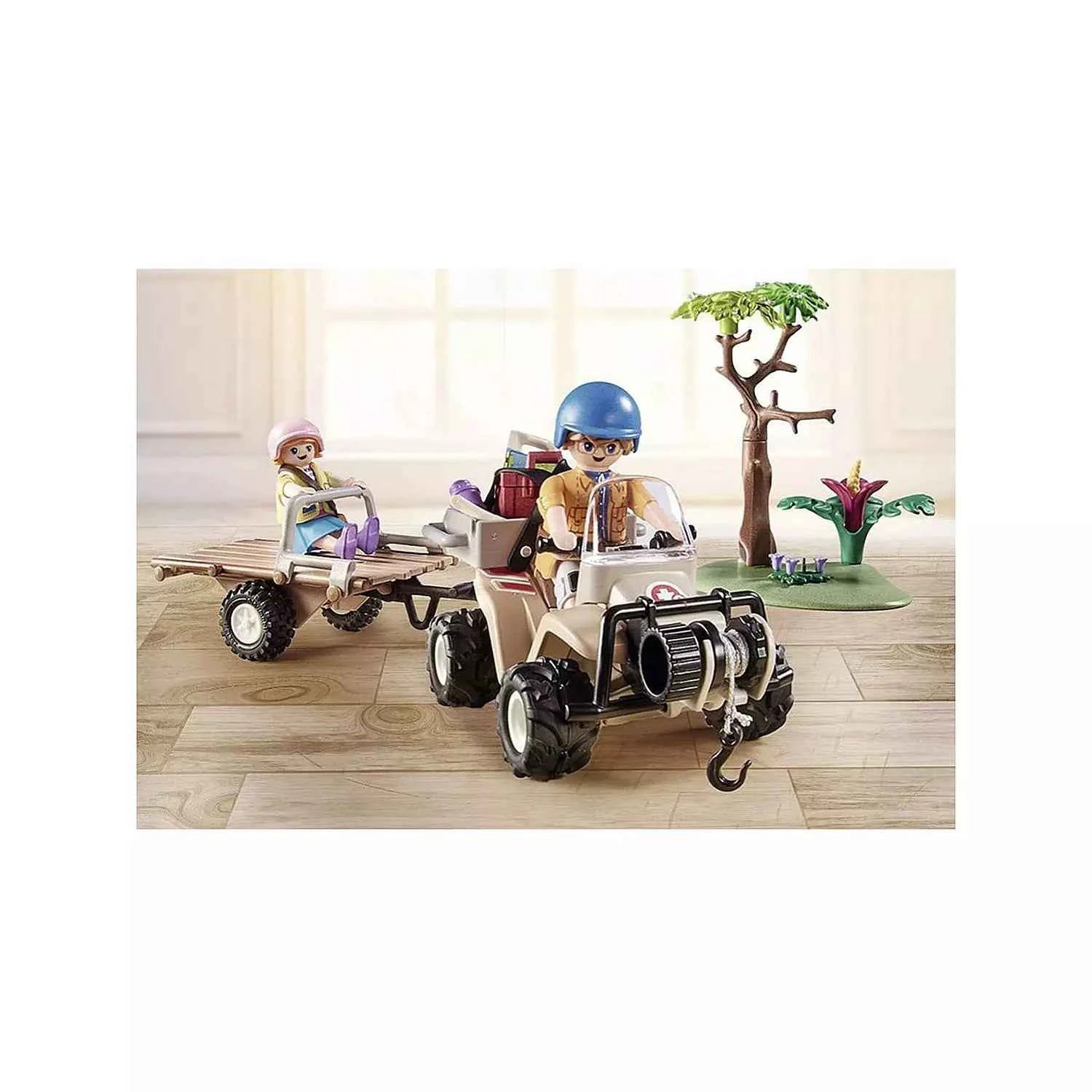 Playmobil Wiltopia Rescue Quad Playset