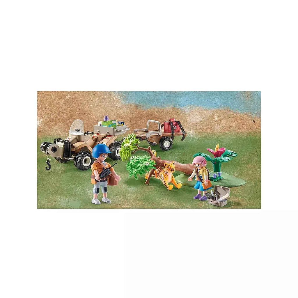 Playmobil Wiltopia Rescue Quad Playset