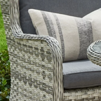 EDEN ROSE 6 SEATER W/LAZY SUSAN