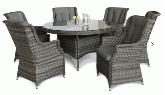 Amalfi 6 Seater Set - Flemings Department Store