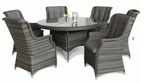 Amalfi 6 Seater Set - Flemings Department Store
