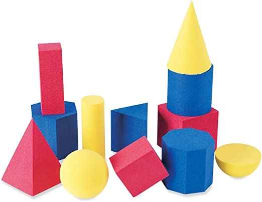 Learning Resources Soft Foam Geometric Shapes