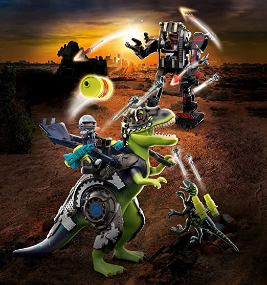 PLAYMOBIL Dino Rise T-Rex: Battle of the Giants