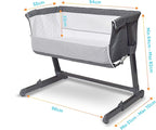 BABYLO Bedside Cozi Sleeper Co-Sleeping Crib