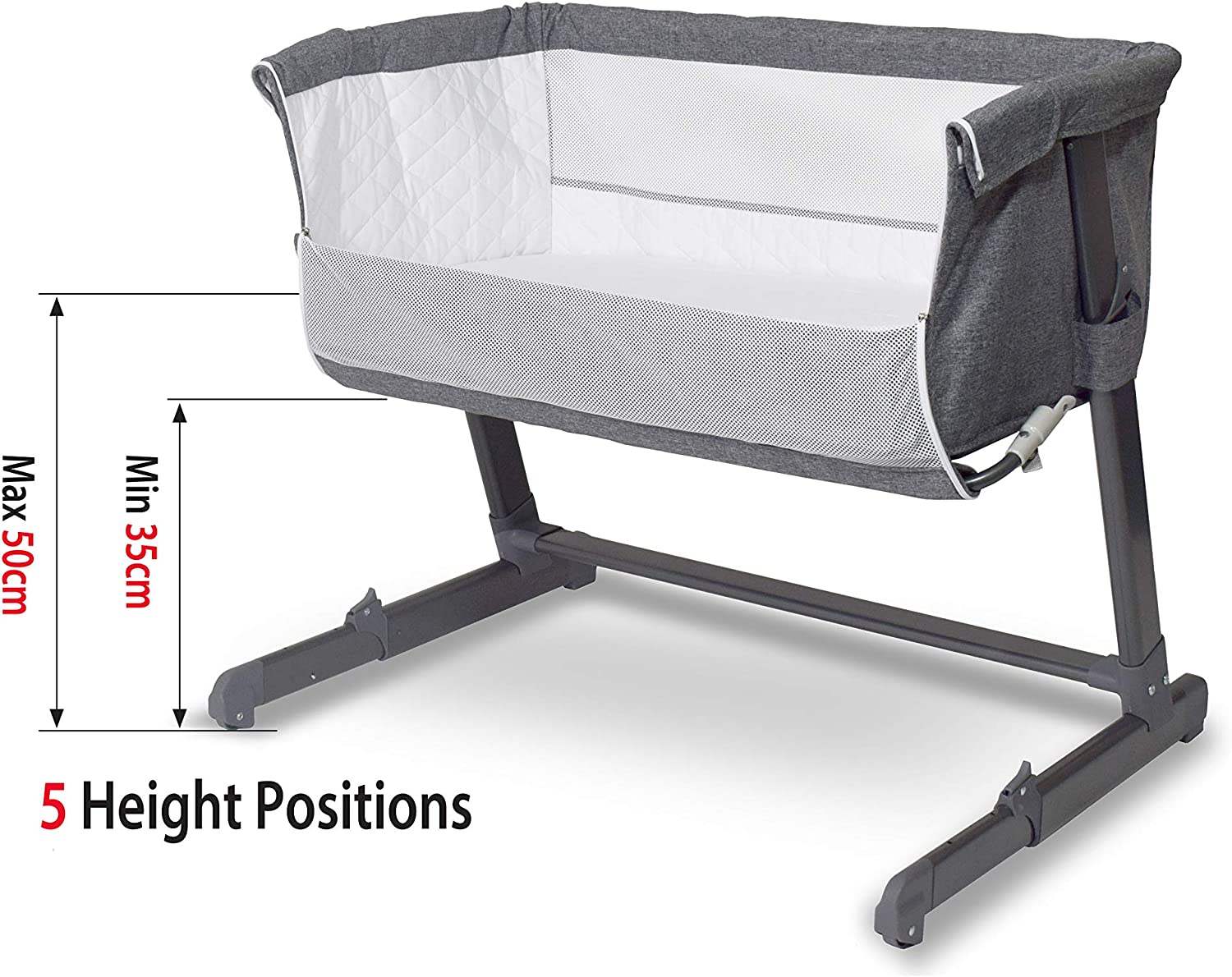 BABYLO Bedside Cozi Sleeper Co-Sleeping Crib