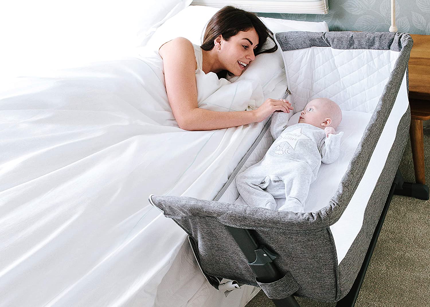 BABYLO Bedside Cozi Sleeper Co-Sleeping Crib