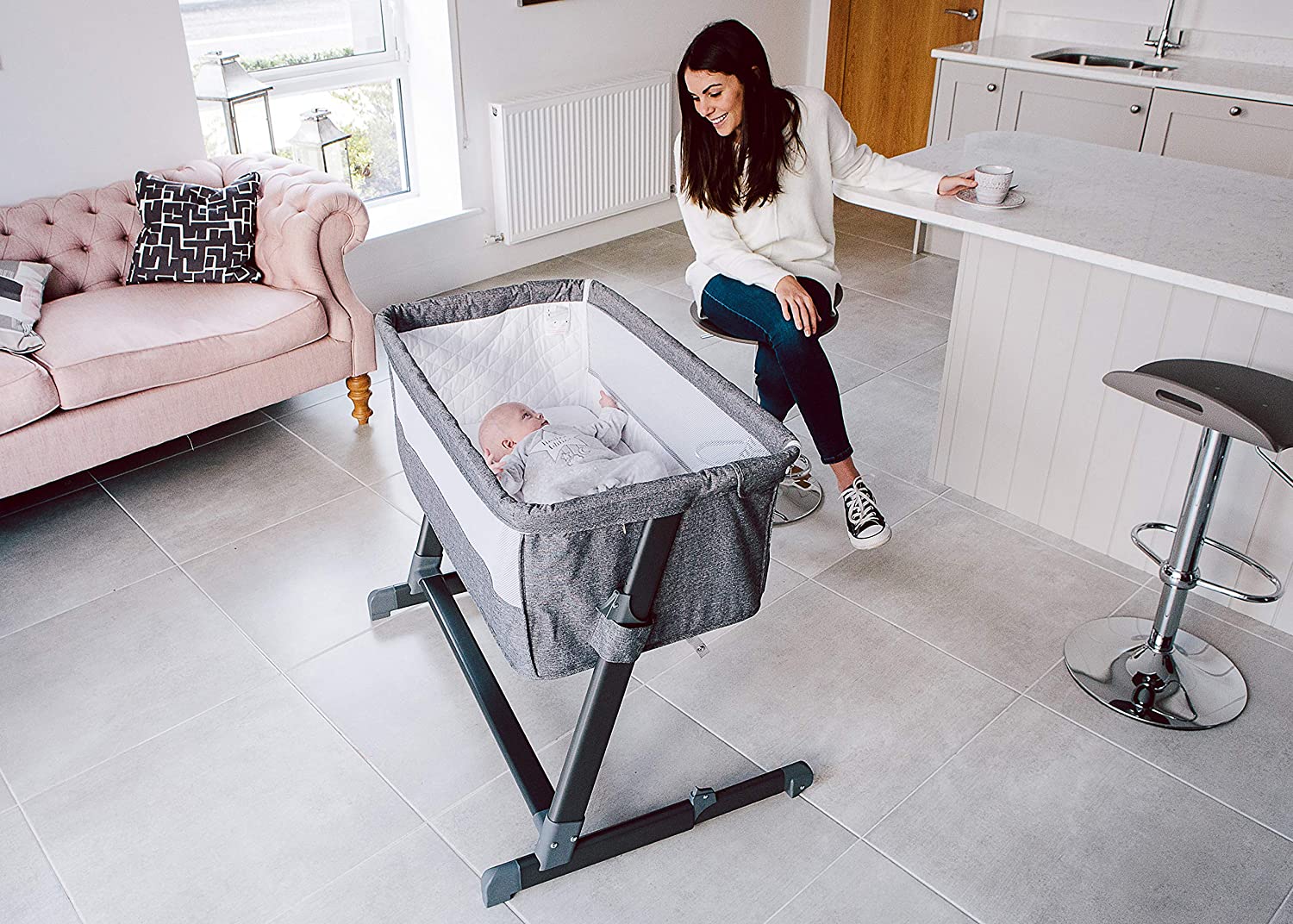 BABYLO Bedside Cozi Sleeper Co-Sleeping Crib