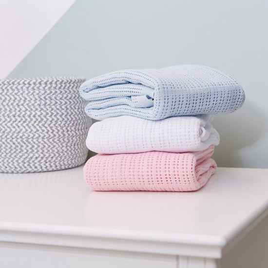 Cellular Blanket - White