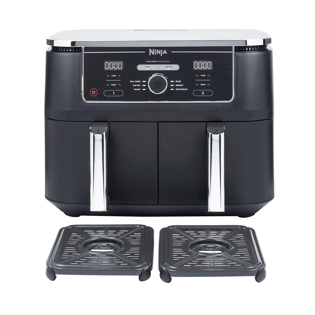 Cooking two meals at once in Ninja Foodi MAX 9.5L air fryer