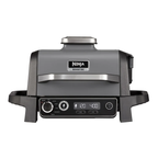 Ninja Woodfire 2400W Outdoor Electric BBQ Grill & Smoker - Grey & Black - Flemings Department Store