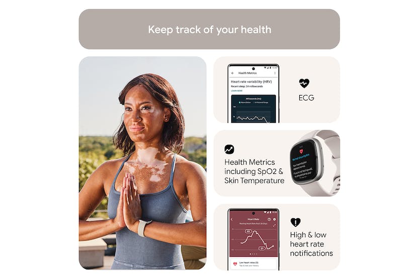 Track your health  Fit Bit Sense 2