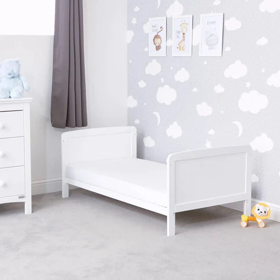 Travis Cot Bed - White
