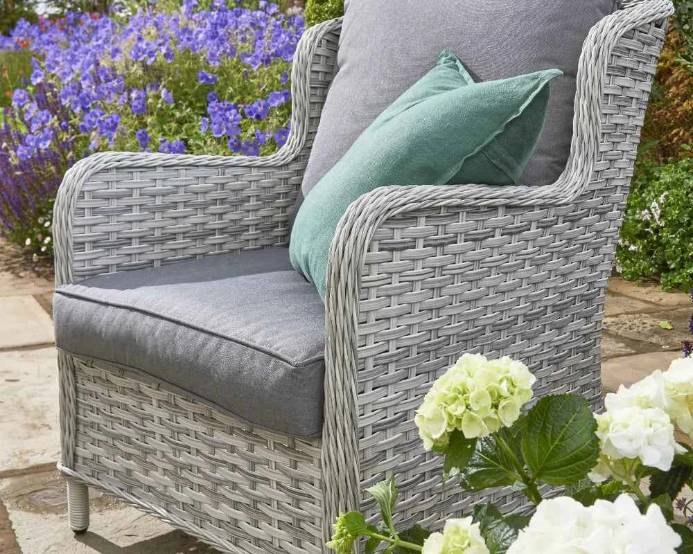 EDEN ROSE 6 SEATER W/LAZY SUSAN