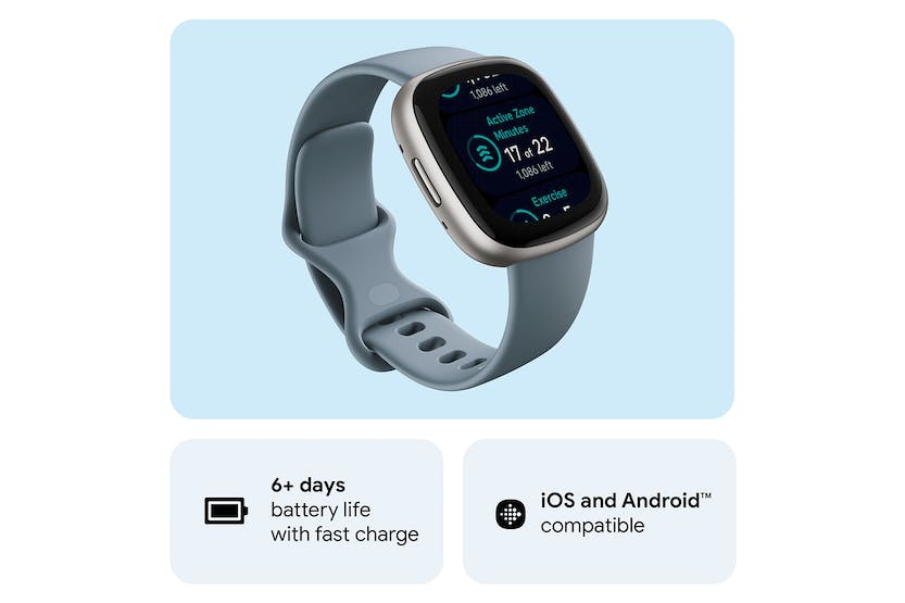 Fitbit Versa 4 Fitness Smartwatch – GPS, 40+ Modes, 6+ Day Battery