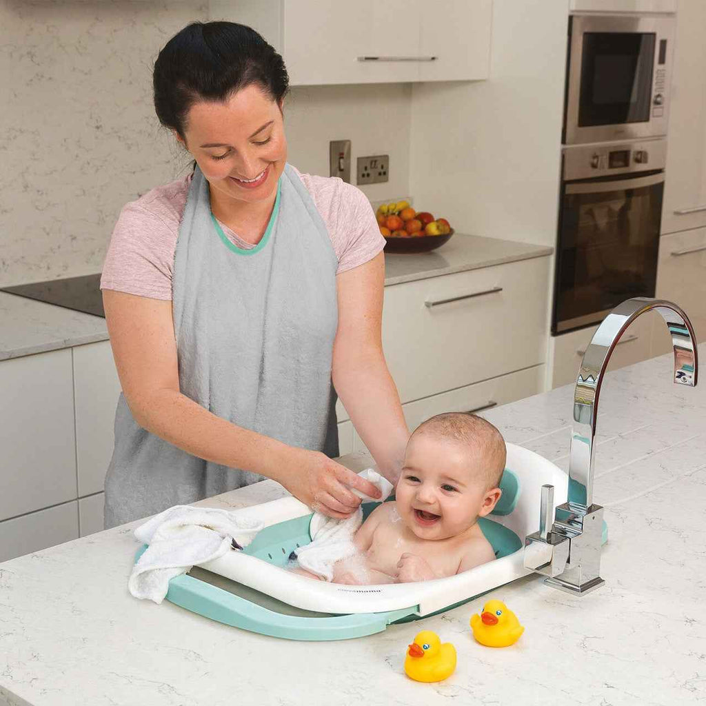 Clevamama ClevaBath - The Sink Baby Bath - Green