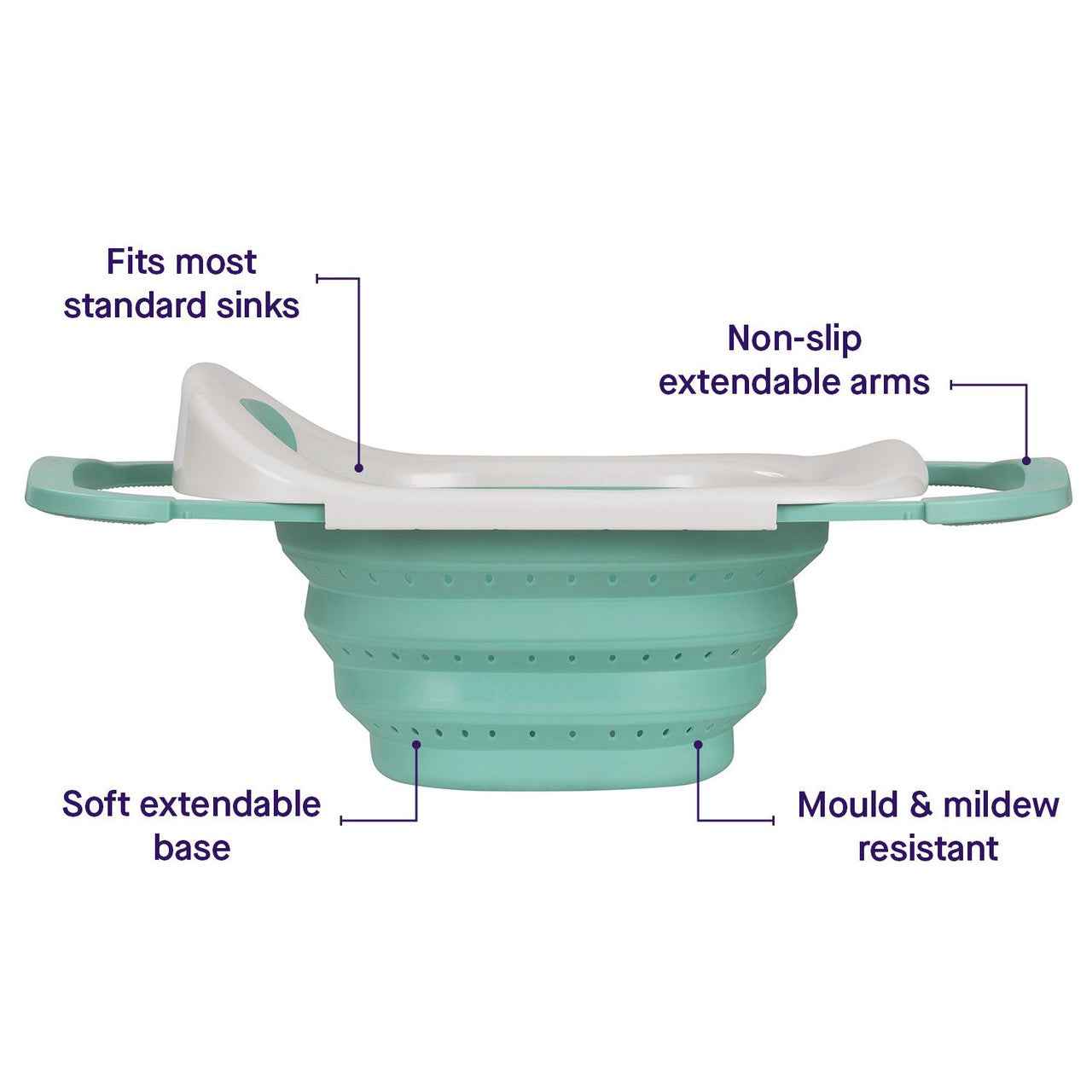 Clevamama ClevaBath - The Sink Baby Bath - Green